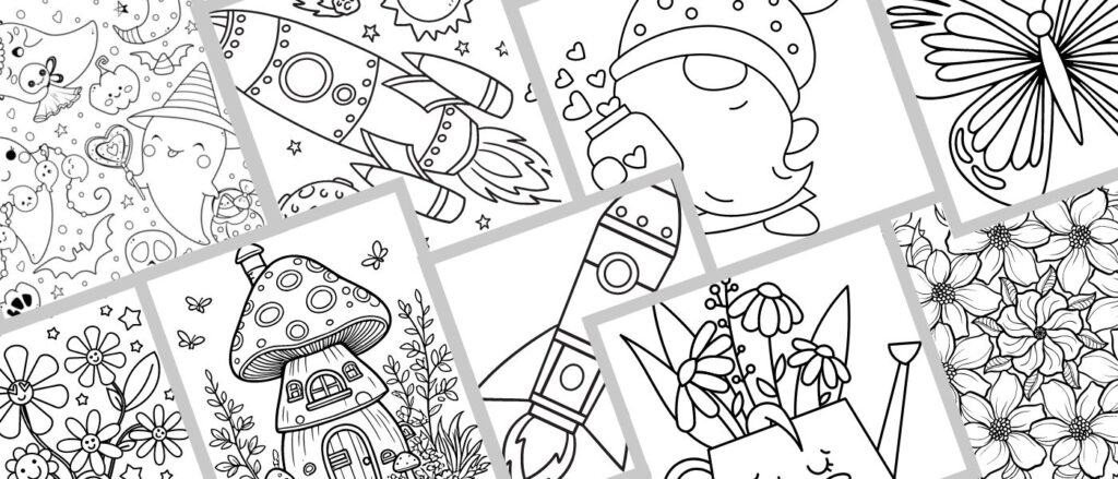 coloring pages line arts